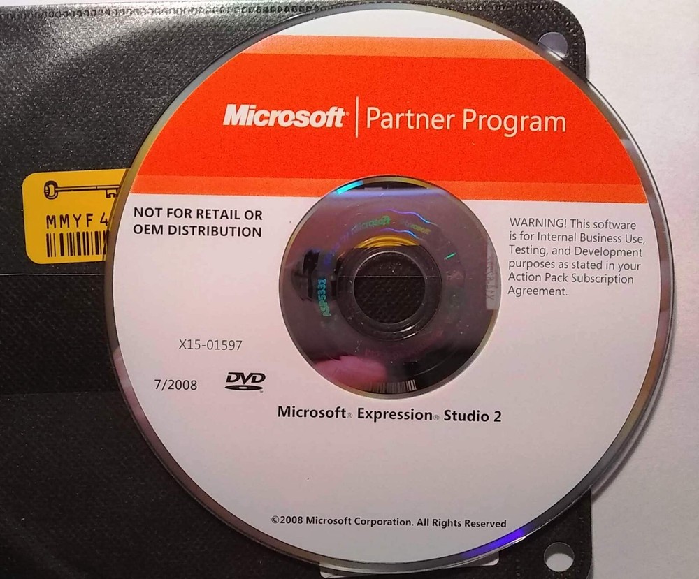 Microsoft Expression Studio 2 Full Version w/ Product Key & License