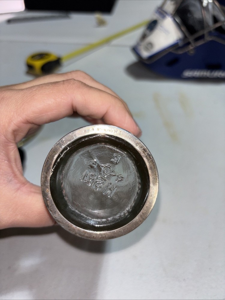 sterling silver overlay glass Bottle