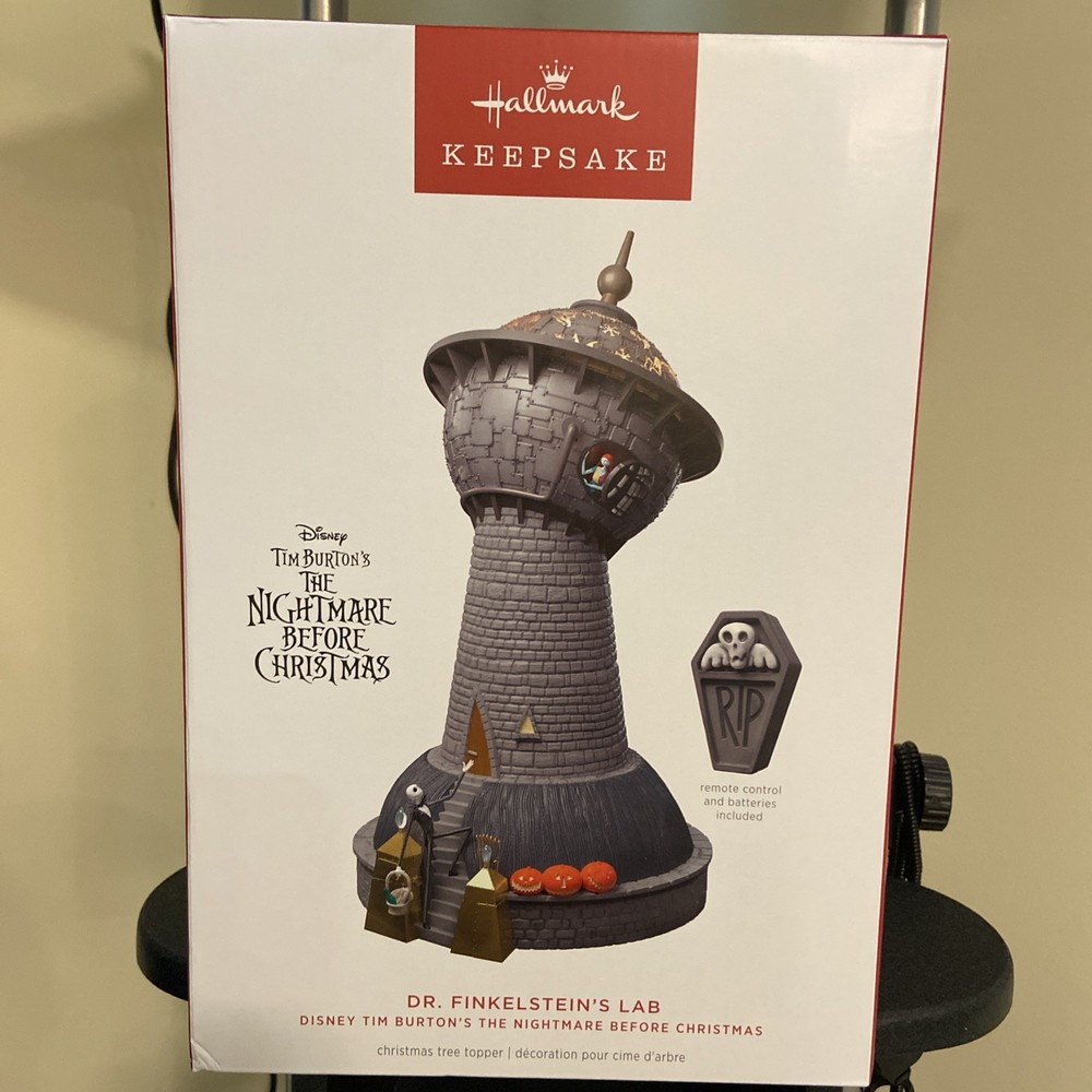 HALLMARK 2024 DR FINKELSTEIN'S LAB MAGIC TREE TOPPER NEW