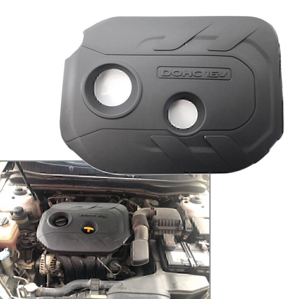 ​Engine Cover DOHC 16V For Hyundai Kia Black ABS
