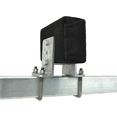 8" Galvanized L-Type Bunk Bracket Kit for Boat Trailer, fits 3x3 Cross 8 Pack