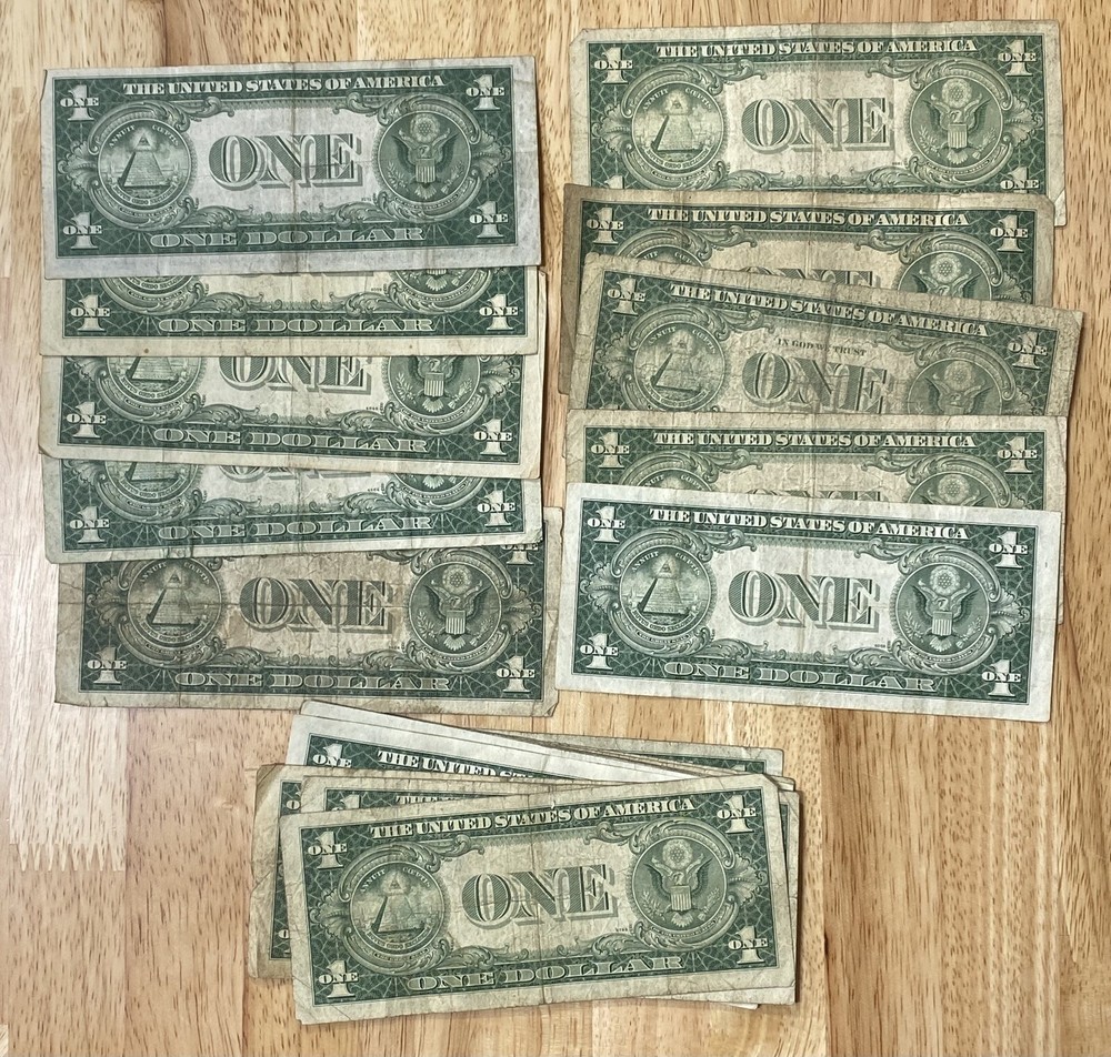 1935 (ANY SERIES) $1 Silver Certificate Low Serial Starting W/ 00 - ONE NOTE
