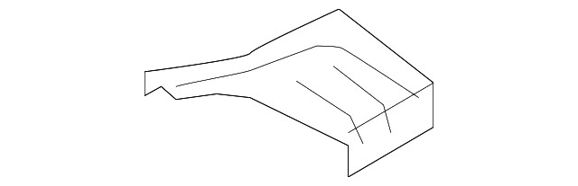 Genuine Nissan Frame Side Member Bracket 74531-JF00A