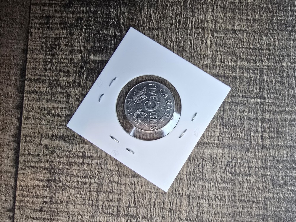 1931 5C Canada 5 Cents