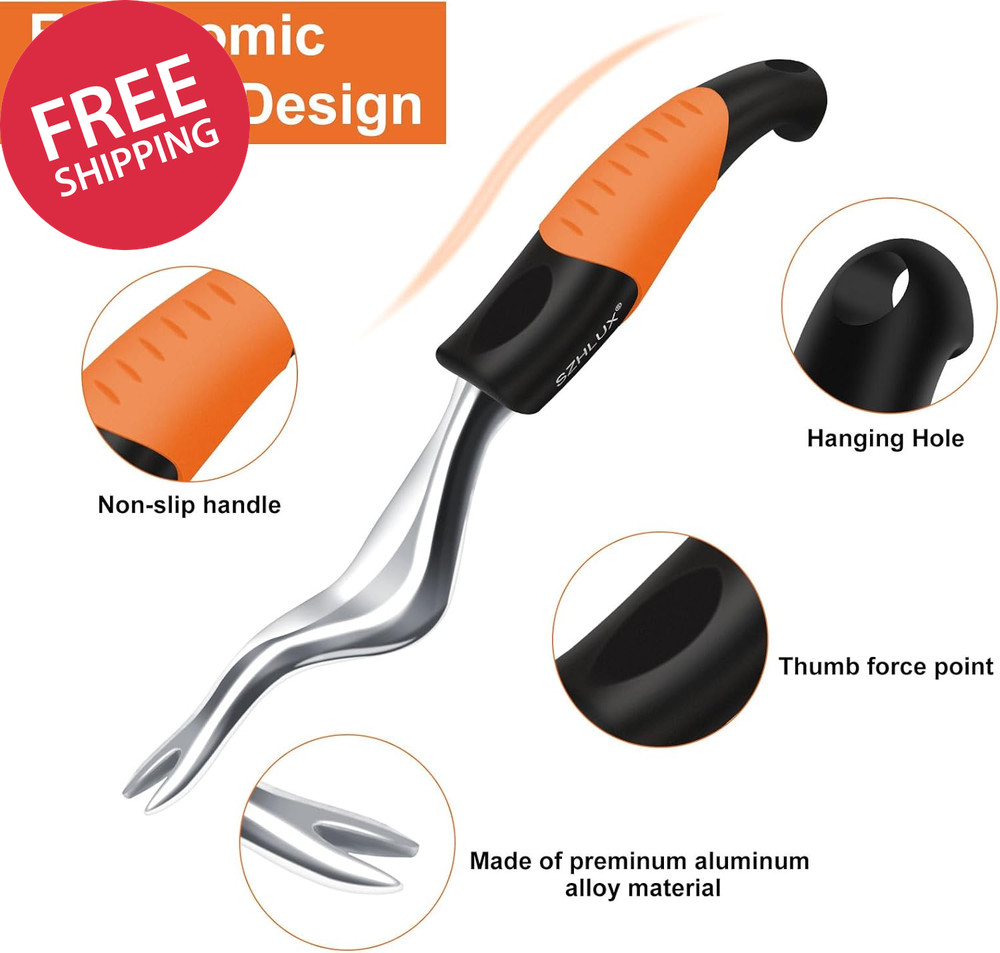 Hand Weeder Tool, Premium Weed Puller Tool for Garden, Gardening Hand Tool with