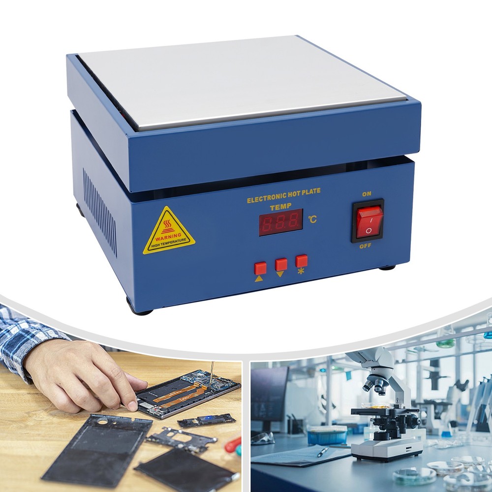 High-Performance Electric Hot Plate with Precise Temperature Control 800W