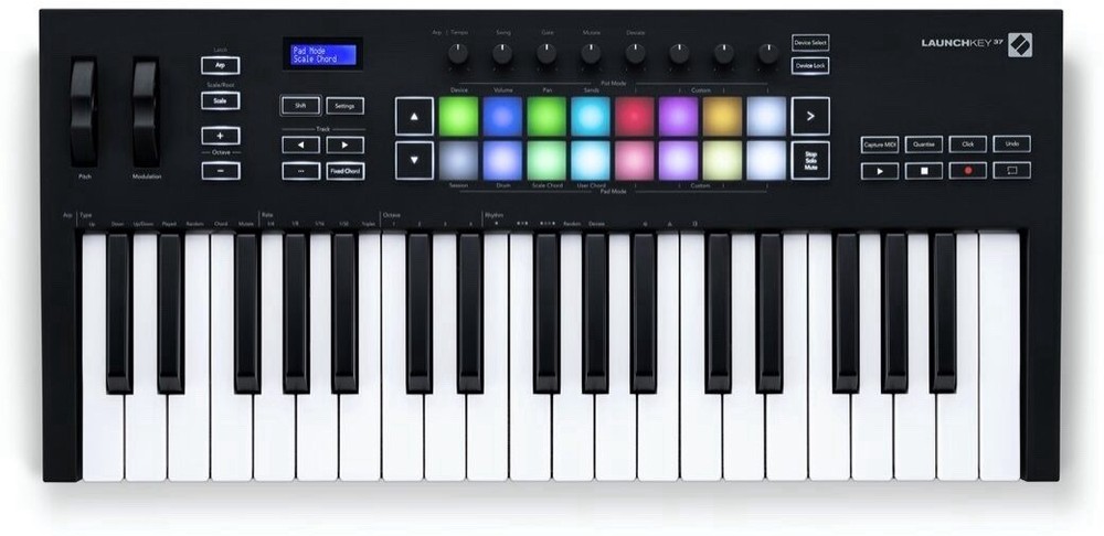 Novation Launchkey 37 MK3 USB MIDI Keyboard Controller