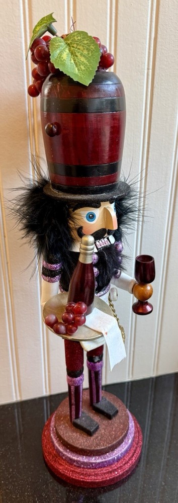Kurt Adler 19" Hollywood Wine Nutcracker - Beautiful!!