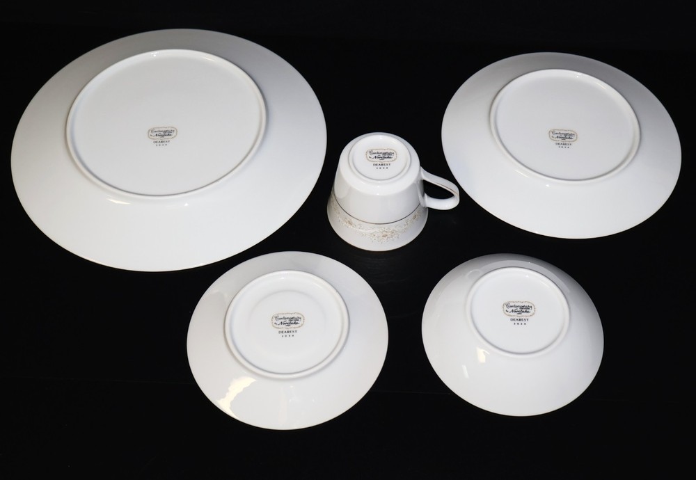 Noritake Dearest 5-Piece Place Setting with Fruit Bowl | Multiple Sets Available
