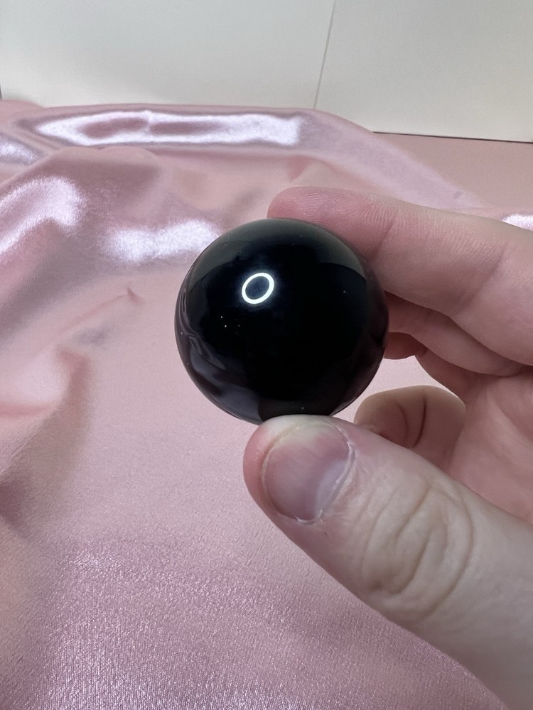 Black Obsidian Crystal Sphere 37mm