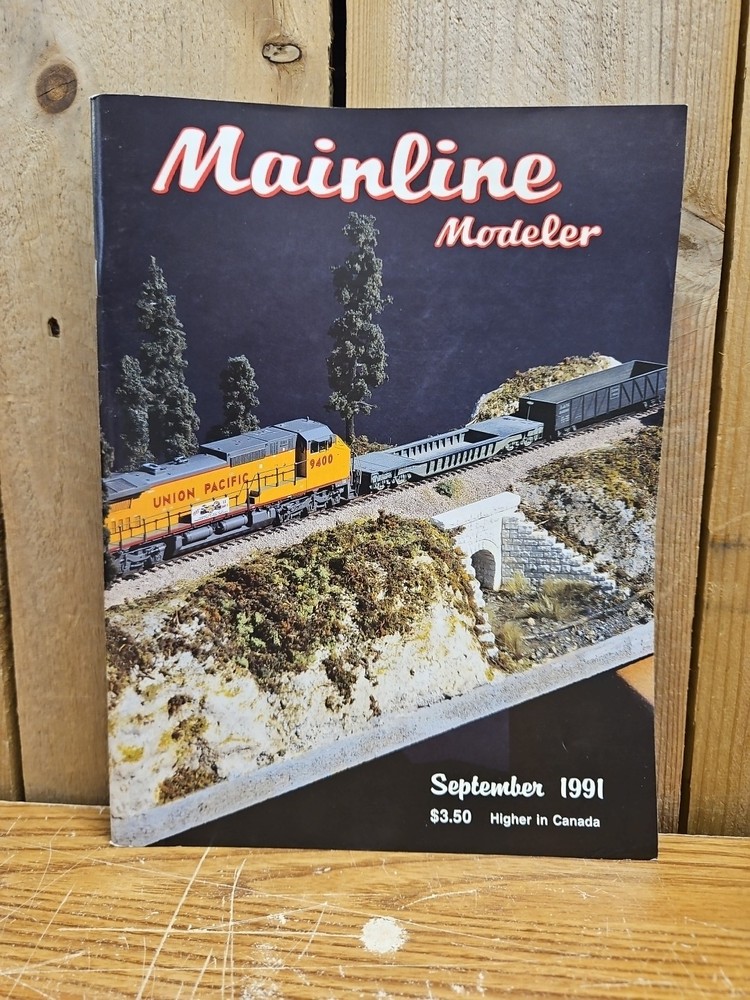 Vintage Mainline Modeler Magazine September 1991