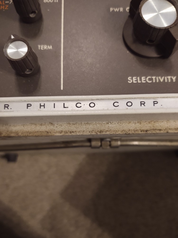 Vintage Rare Philco Sierra Electronic 128A Frequency Selective Voltmeter