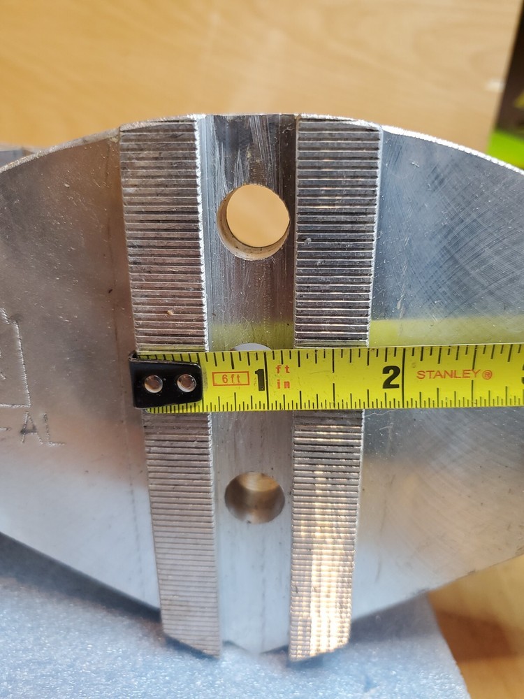 Lathe Jaws Sarated 3 Piece Pie As Pictured 10"