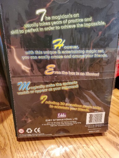 EDDY'S MAGIC SET Tricks & Illusions #1 by Eddy's Magic BRAND NEW