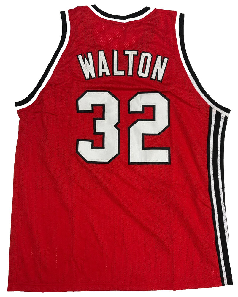Bill Walton Unsigned Custom Red Player Jersey Size L