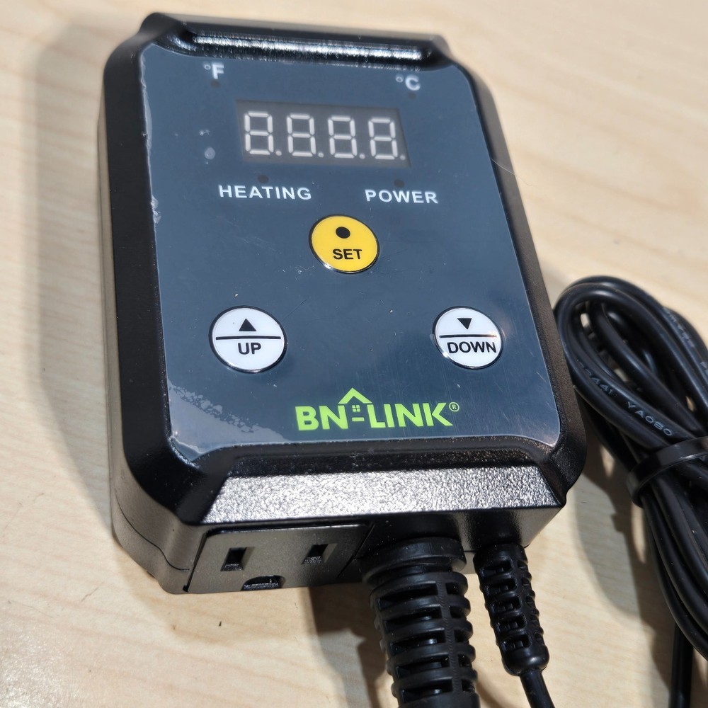 BN-LINK BNQ-T7E(H) Digital Temperature Controller Germination, Reptiles