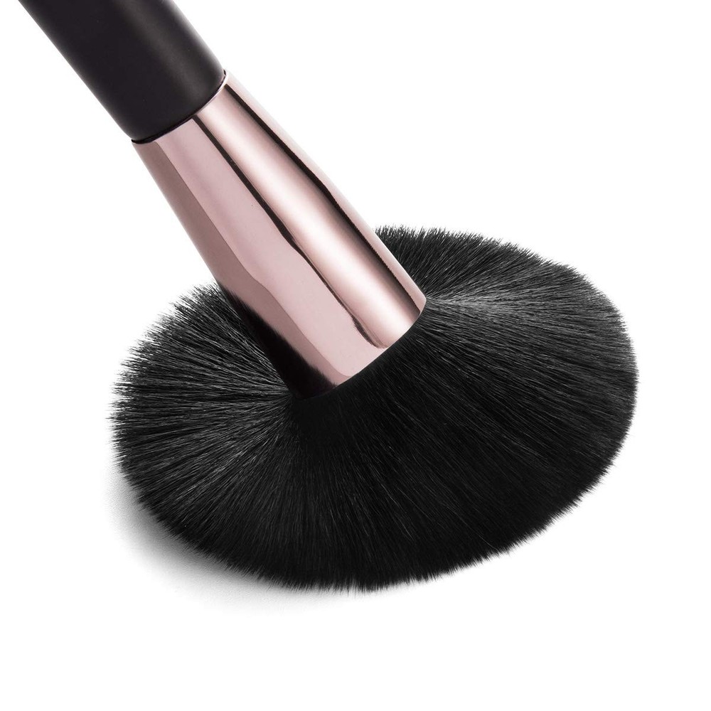 SIXPLUS Multi-Function Makeup Brush Cheek Powder Blush Nylon Coffee Brown