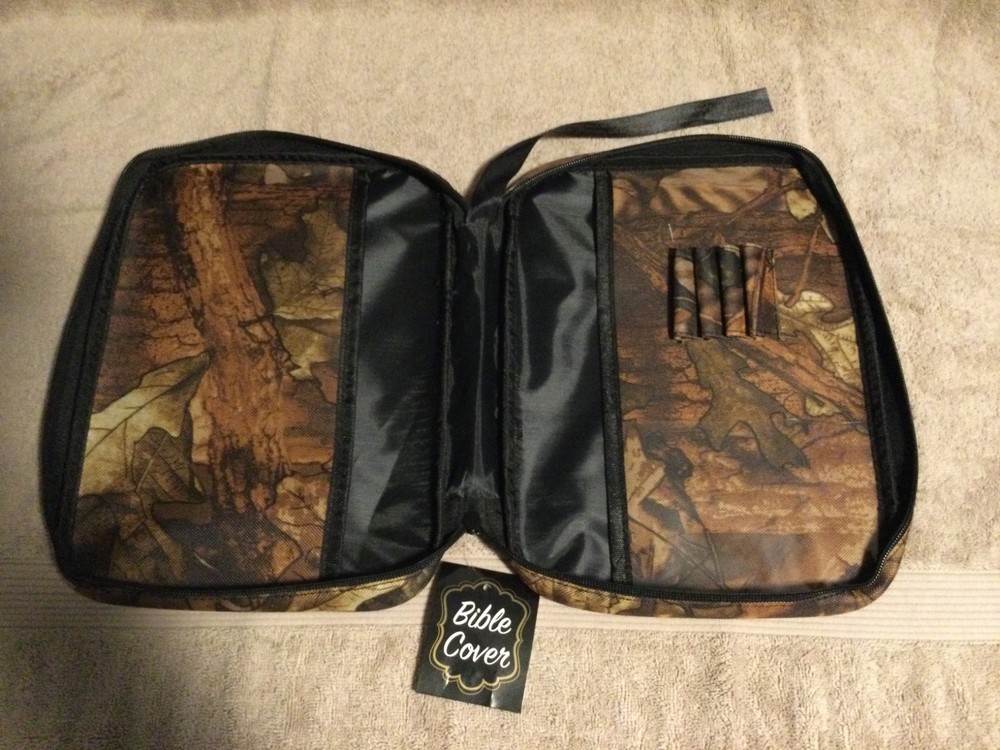 Bible Camouflage Canvas Cover