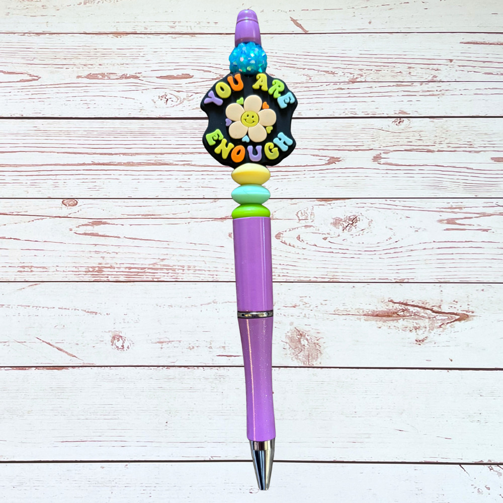 Self Love Beaded Pen Set | Positive Affirmation Designs