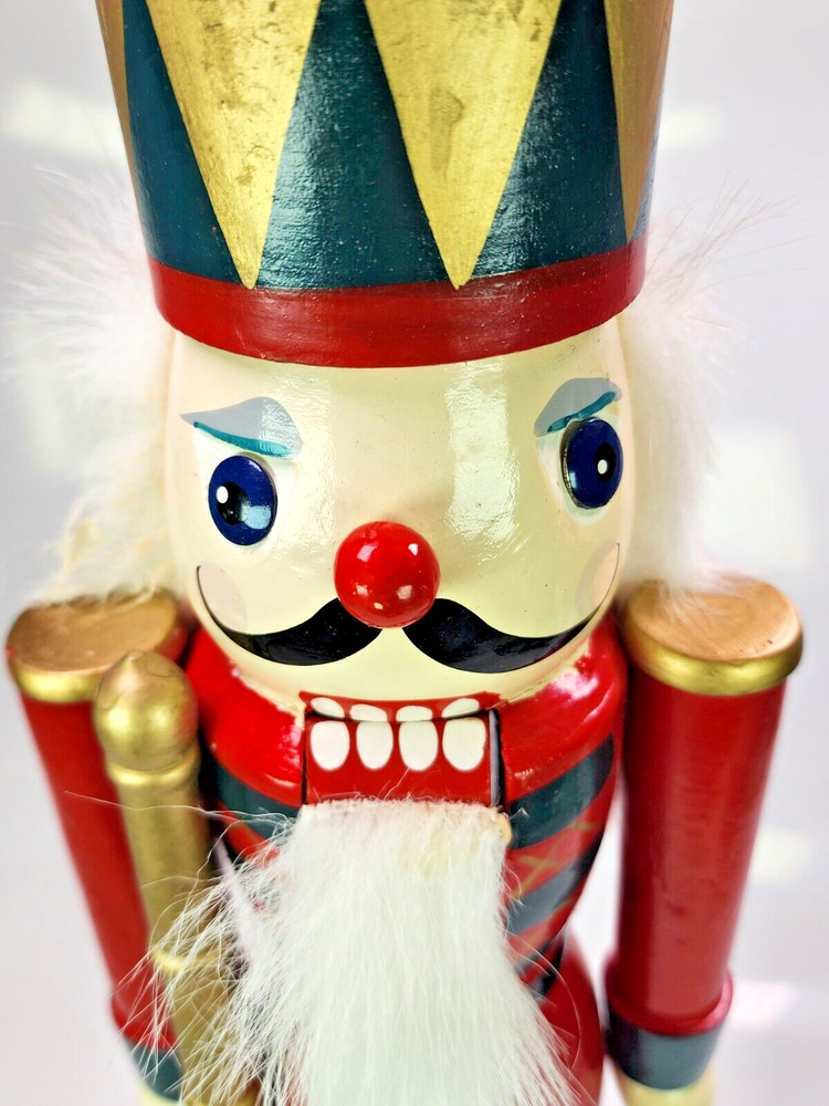 15" Nutcracker Red Yellow