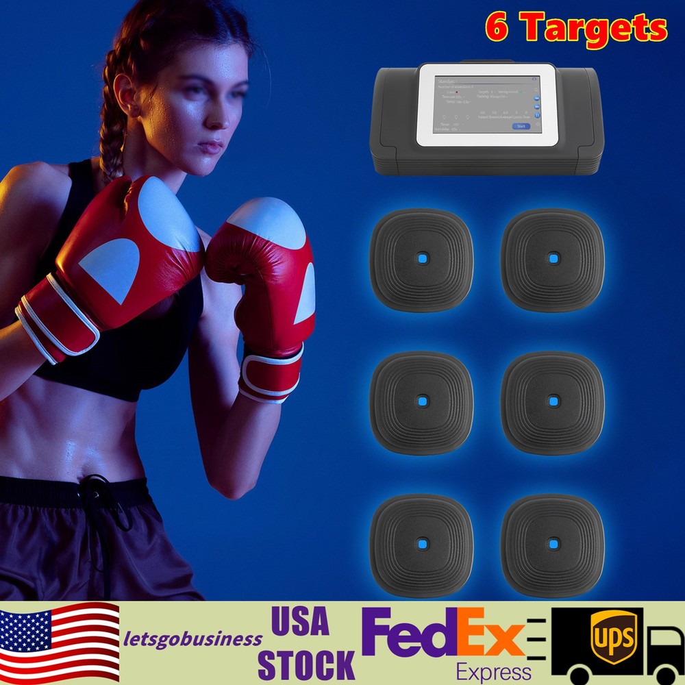 Split Musical Boxing, Punching Machine, Split Musical Boxing with 6 Targets