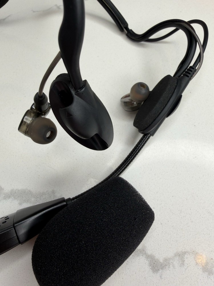 Point Source Audio CM-i3-4F In-Ear Intercom Headset (XLR-4F Clear-Com) OPEN BOX