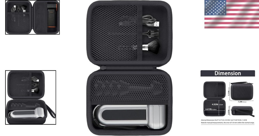 Versatile Storage Case for Wolfbox MF100 & MF50 - Organize Your Cleaning Tools
