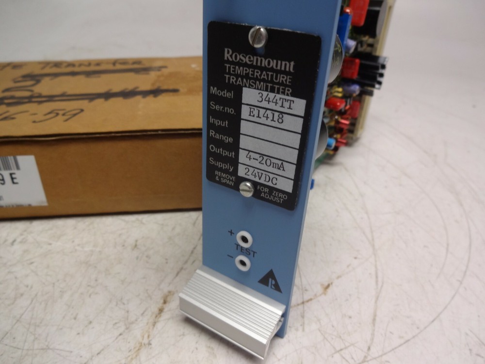 Rosemount 344tt Temperature Transmitter