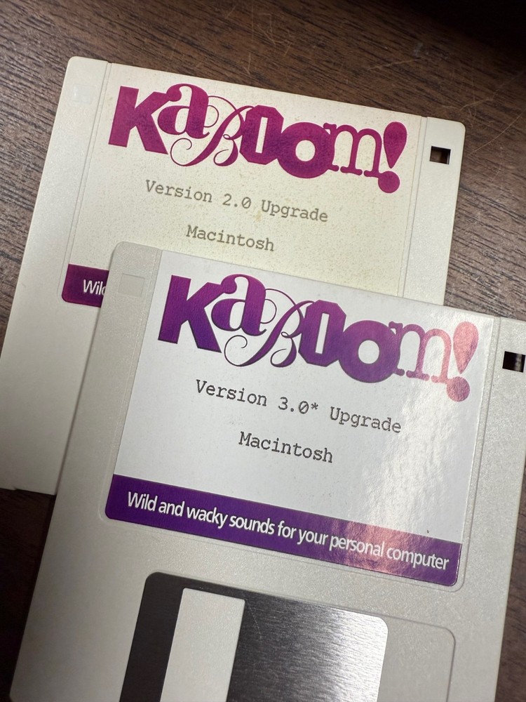 Vintage Macintosh software : KaBoom