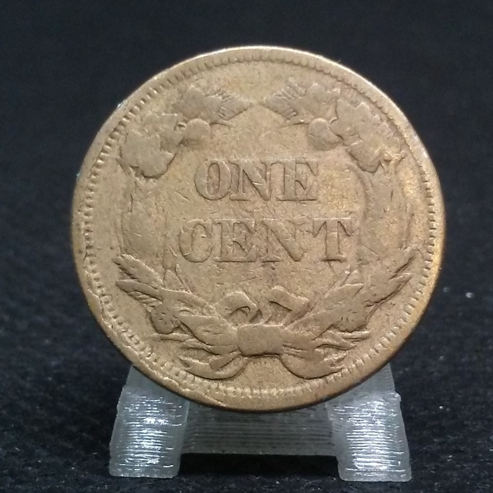 1858 SL Small Letters Flying Eagle Cent