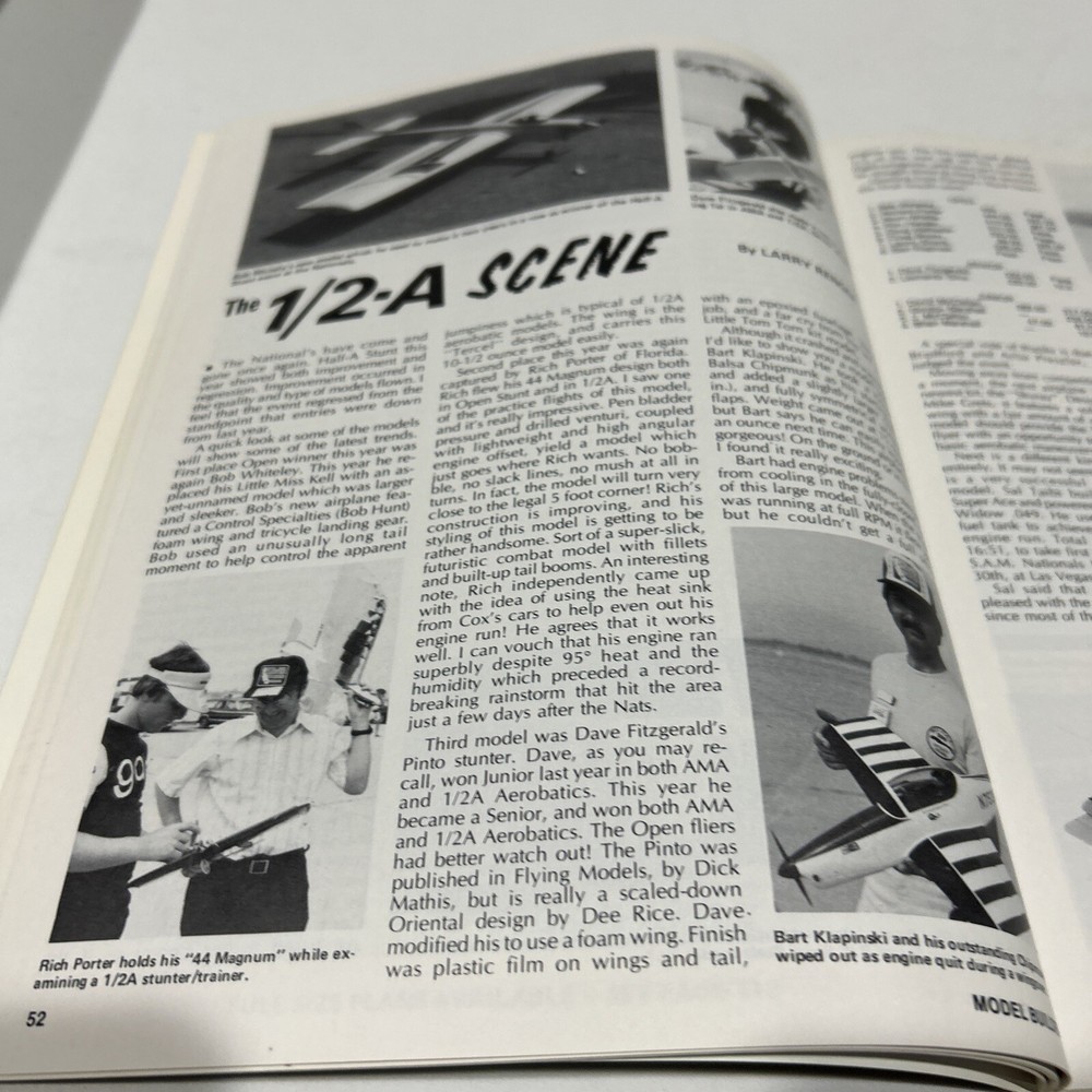 Vintage Model Builder Magazine November 1977