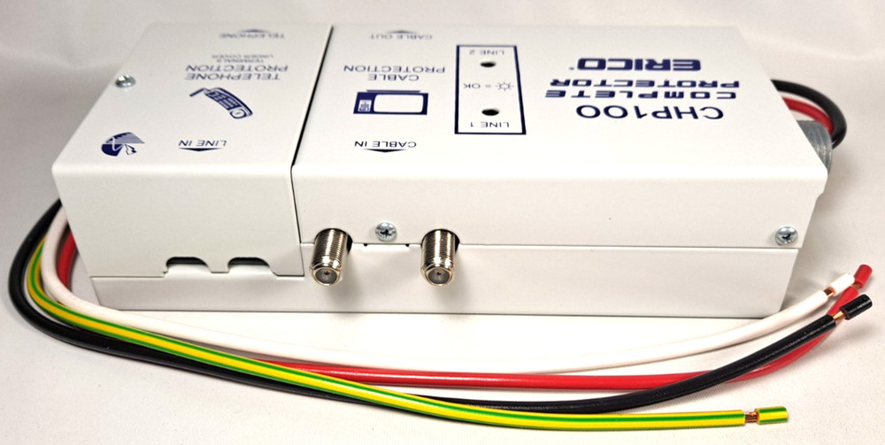 Erico Transient Voltage Surge Suppressor, Model CHP100.