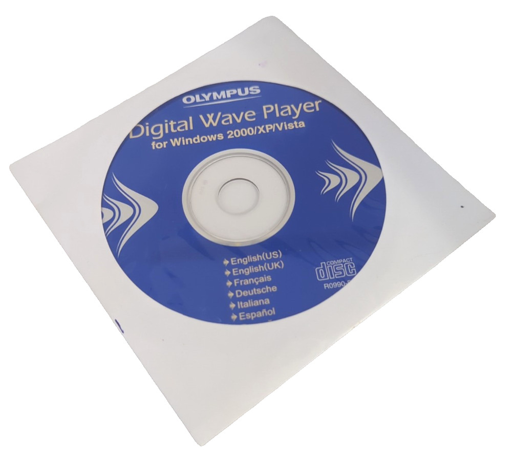 Olympus Digital Wave Player for Windows 2000/XP/Vista - Disc ONLY