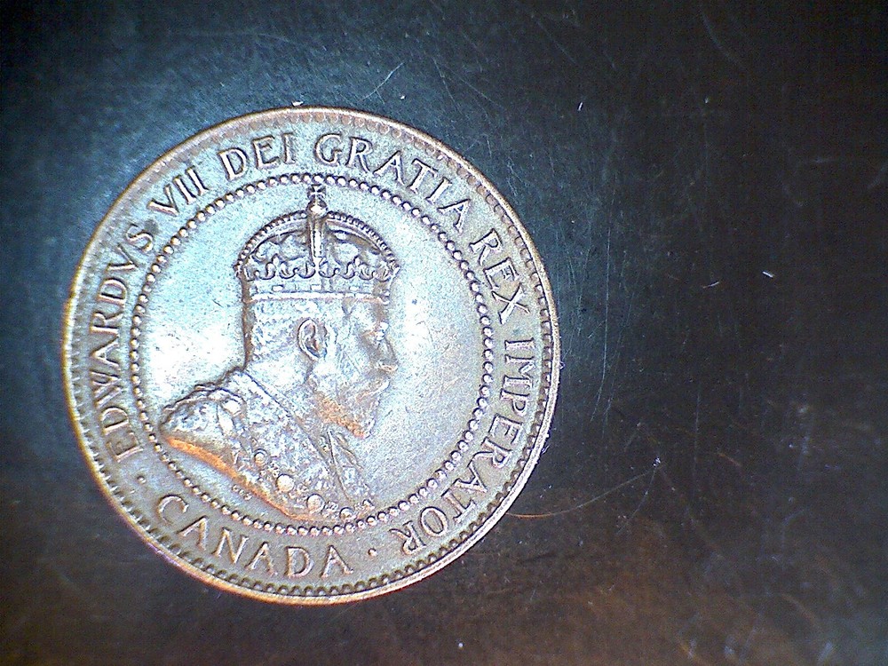 Canada 1902 Large Cent Bronze Coin   SN10060