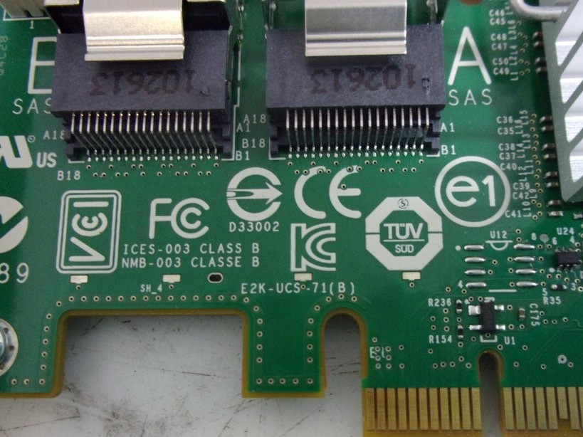 Dell E2K-UCS-71 B 047MCV SATA SAS PCIe RAID Controller Card