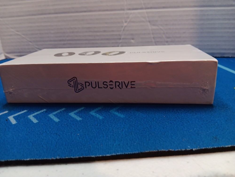 PULSERIVE Activity Tracker Smart Ring with Charging Cable and Dock for Finger
