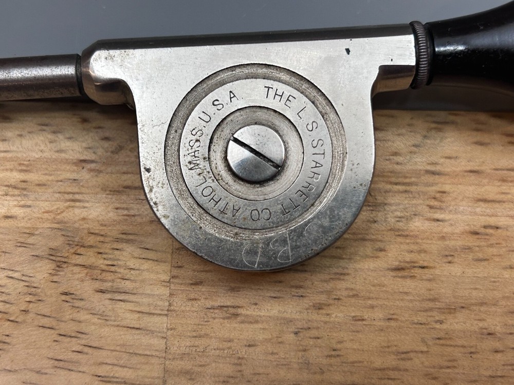 Vintage LS Starrett Co. Speed Indicator Athol Mass USA Missing Points