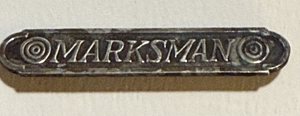 WWII USMC Marksman Medal - Sterling