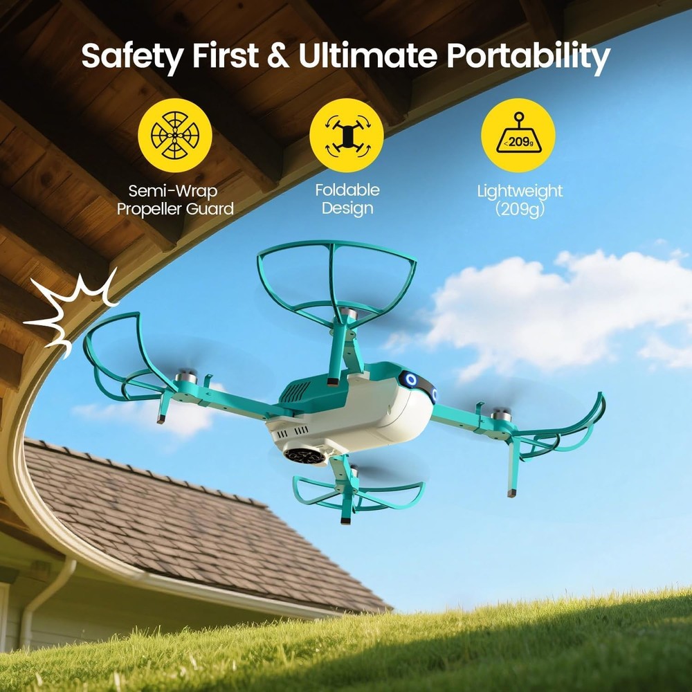 Holy Stone HS320 Bubble Drone for Kids and Beginners - Features Headless Mode
