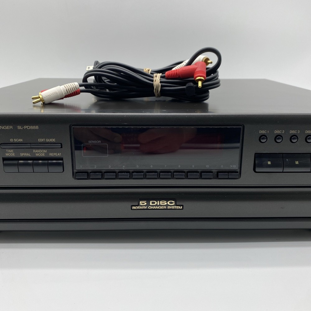 Technics Compact 5 Disc Rotary Changer System SL-PD888 No Remote Fully Tested