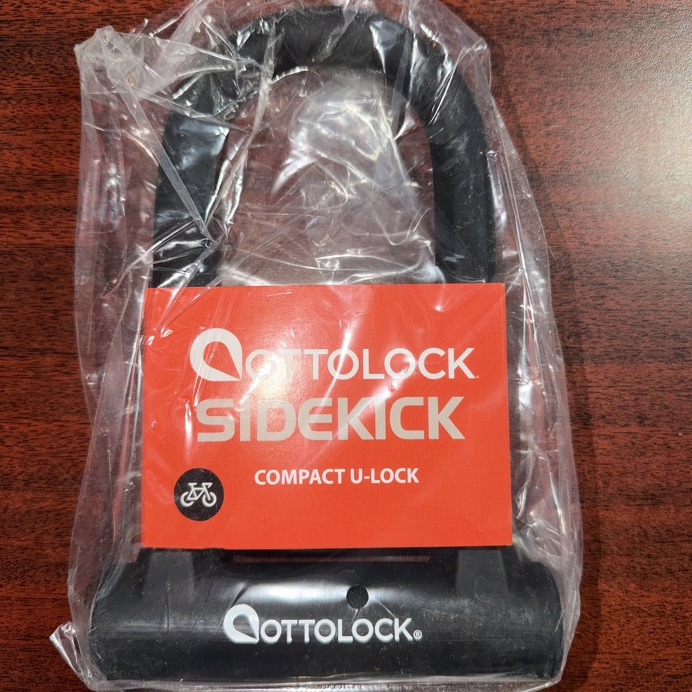 OTTOLOCK SIDEKICK Compact U-Lock - Black 2 Keys