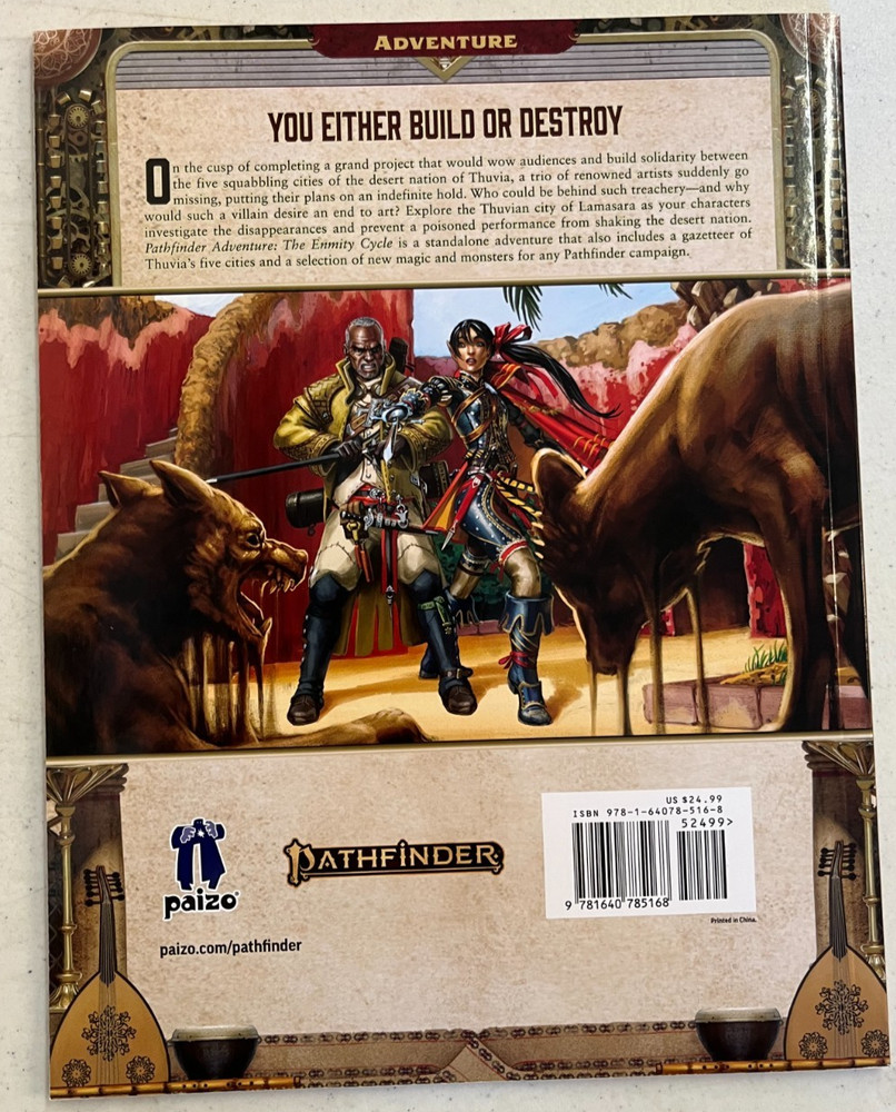 The Enmity Cycle (Softcover) - Pathfinder Second Edition