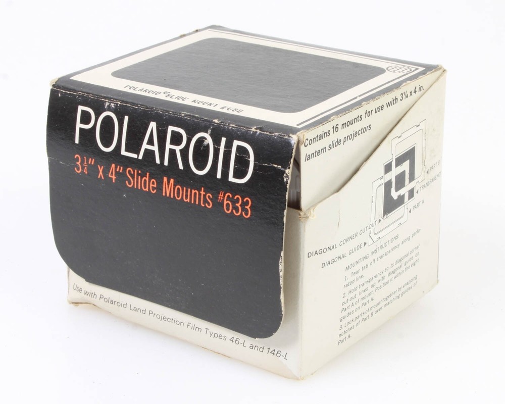 POLAROID SLIDE MOUNTS, IN ORIGINAL BOX
