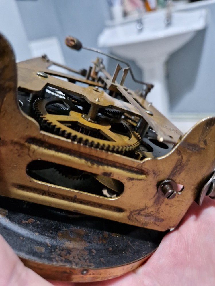 Antique Vienna Wall Clock Movement
