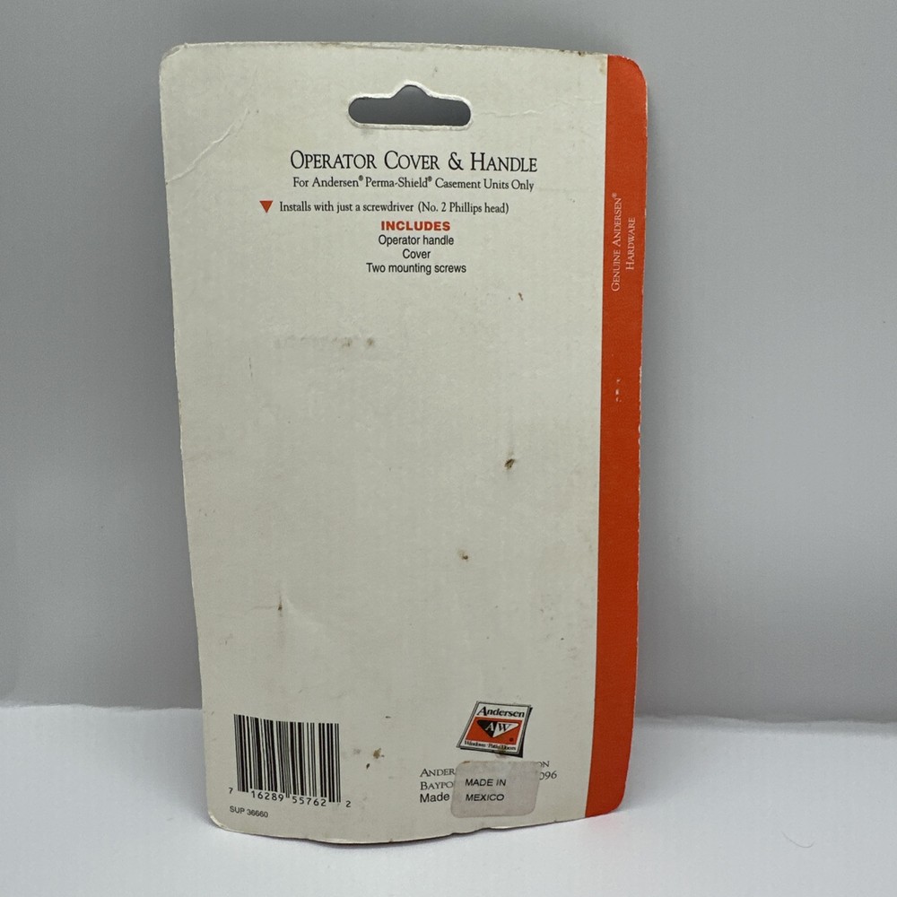 Andersen Casement Window Operator Cover & Handle - Stone
