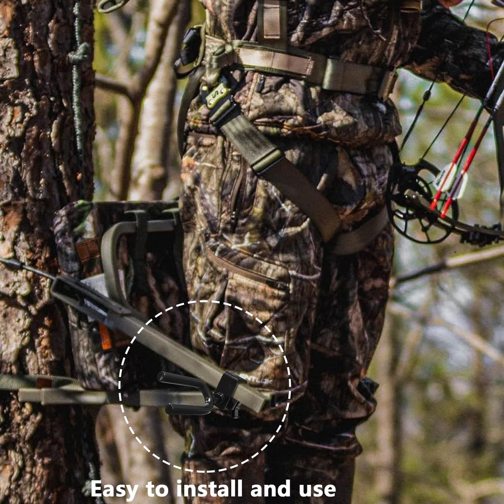 codree Tree Stand Bow Holder - 12 Teeth Adjustable Hunting - 1 Pc