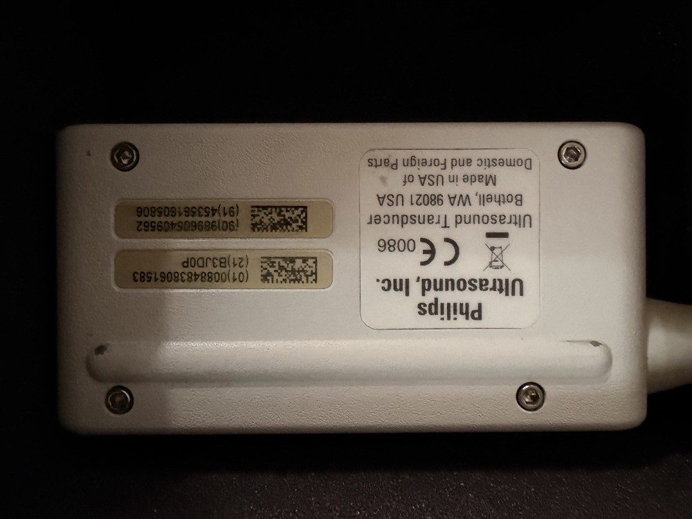 PHILIPS C10-3V CURVED ARRAY ENDOCAVITY TRANSDUCER PROBE, TESTED