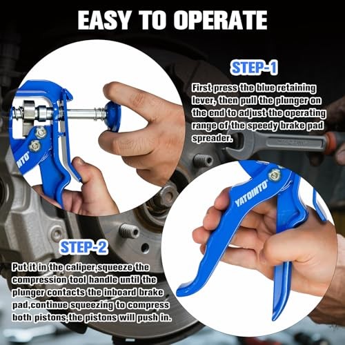 Dual Piston Brake Caliper Compressor,Brake Caliper Compression Tool 25750