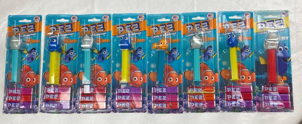 8 PEZ - Finding Nemo & Finding Dory Pixar Films