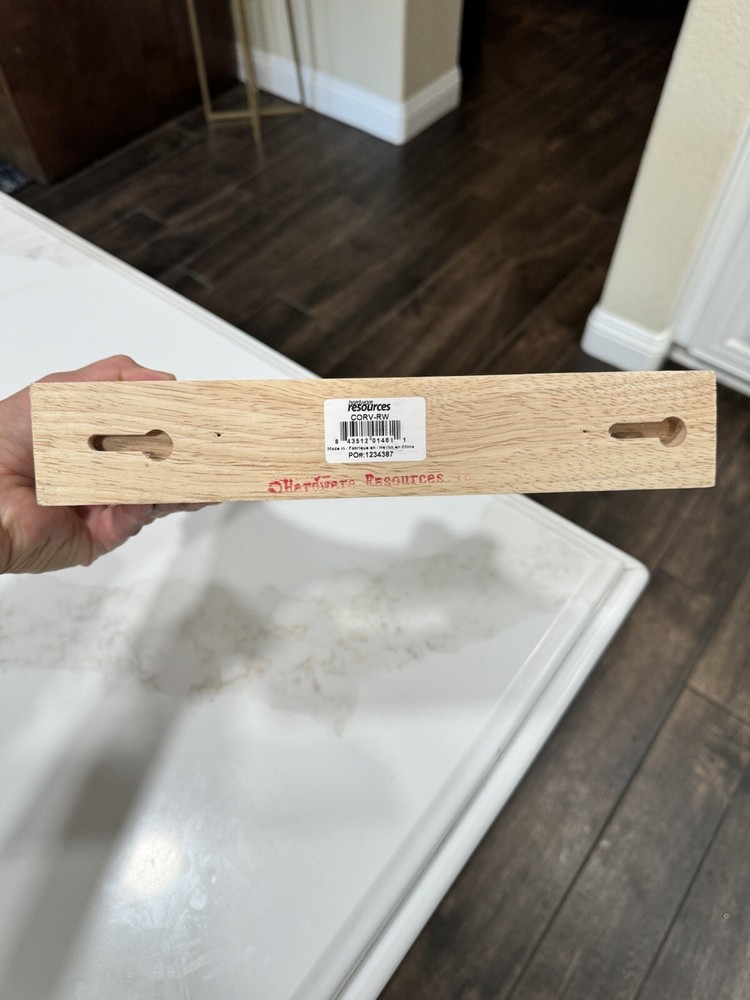 2 Solid Wood Bar Brackets Corbels
